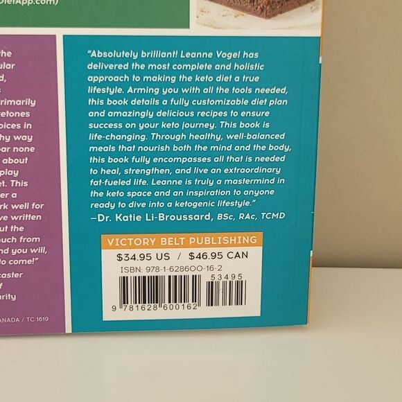 Keto Diet Cookbook Leanne Vogel New #529 - Picture 4 of 14